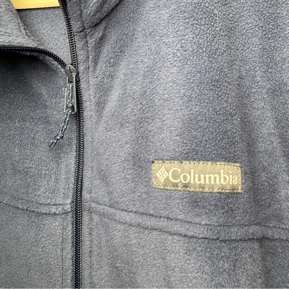 Columbia Steens Mountain Full-Zip Fleece Jacket In Collegiate Navy XL - Picture 6 of 16